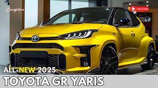 New Look! New 2025 Toyota GR Yaris Launched! - A Legendary Sport Car Is Back!