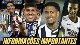 ALGUNS JOGADORES PRECISAM DAR A VOLTA POR CIMA NO BOTAFOGO | GLORIOSO NEGOCIA FABIANO PARA UCRÂNIA