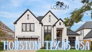 Touring the inside of a $1.5M Custom Home in Houston Texas USA ∙ New Construction ∙ Houston Living