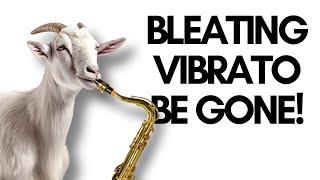 INSTANTLY Cure Bad Vibrato On Sax! (Masterclass)