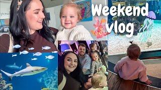 WEEKEND VLOG | Family Day at The Deep | Shopping Trip, 22 Weeks Pregnant