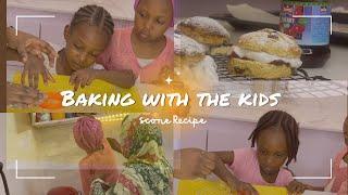 Easy scones recipe with the kids - Ayzah cuisine