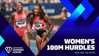 Grace Stark storms to 100m hurdles meeeting record in Paris with 12.21  | Wanda Diamond League