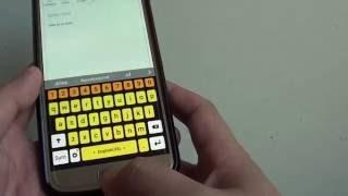 Samsung Galaxy S7: How to Change Keyboard Color