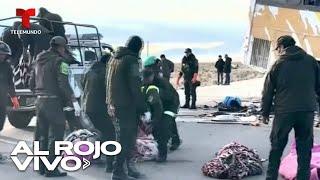 Accidente entre dos autobuses deja decenas de muertos y heridos en Bolivia