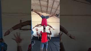 The ramadhani brothers Our daily practice Head to head balancing  #circus #motivation