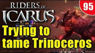 Riders of Icarus, trying to tame Trinoceros heroic mount gameplay