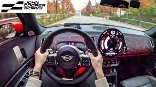 (312HP) 2025 Mini Countryman JCW ALL4 POV Sunset Drive