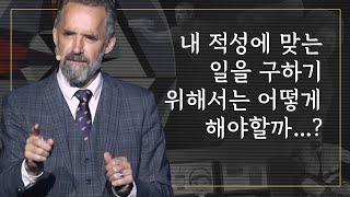 조던 피터슨 | 내 적성에 맞는 일을 구하기 위해서는 어떻게 해야할까...?