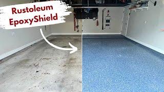 Garage Floor Epoxy Coat - Comprehensive Step-By-Step Guide | Builds by Maz