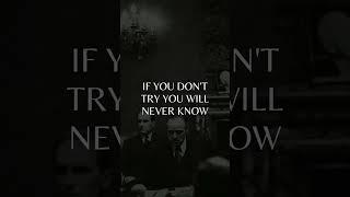 IF YOU DON'T TRY YOU WILL NEVER KNOW