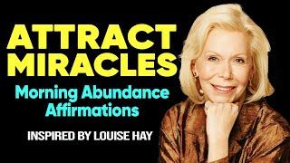 Louise Hay -  Morning Affirmations for Manifesting Miracles | Law of Attraction