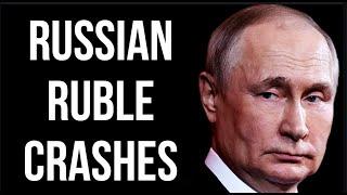 RUSSIAN Ruble Crashing