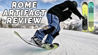 Rome Artifact Snowboard Review 2025