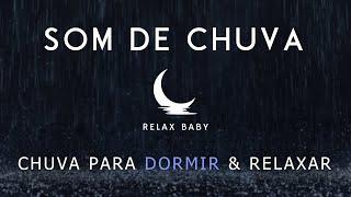 Som de Chuva para Dormir e Relaxar  8 HORAS  Tela Preta