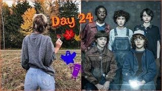 Vlogtober Day 24 // Stranger Things 2 Marathon!