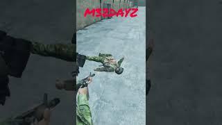 DAYZ… TROUBLE AT NWAF! #dayz #pvp #survival #solo #shorts #killer #console #m4 #fight #gaming #reels