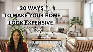 How to make your home look expensive | Tips you need for a luxe look