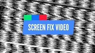 Frozen Pixel Fixing | Display Lines and Screen Burn-in Fixing Video for All Displays | 120 Minutes