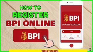 BPI Online Banking How to Register | Paano Mag Sign up BPI Online?