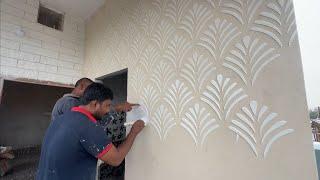 latest wall texture painting design for home | latest wall painting Texture design ideas