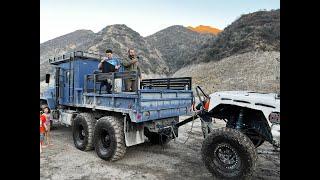 Azusa Canyon & MY MILITARY 5 TON 6X6 TRUCK TOTAL COST $$$