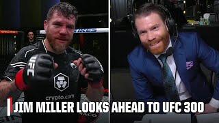 Jim Miller calls out Paul Felder, Matt Brown or… BROCK LESNAR for UFC 300 | ESPN MMA