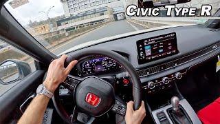 Living with The 2023 Honda Civic Type R - Morning Commute (POV Binaural Audio)