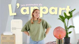 LES AVANCÉES DE L'APPARTEMENT :)