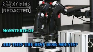 MONSTERTECH - Joystick Mount Review - Warthog