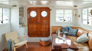 Un barco convertido en casa flotante| DecoraciónTV