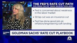 Goldman Sachs' Naison-Tarajano: Rate cut was 'a bit of a hedge' for the economy