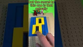 The CRAZIEST Lego Illusions EVER! #lego #mindblowing #illusion #viral #youtubeshorts  #insane