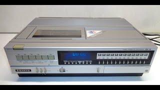 Sanyo BETACORD VCR4400 BII playback testing May 2024