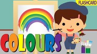 Speed Learning Story | Basic Colours Flashcards For Kids