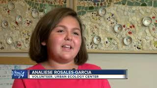 12-year-old turns passion for nature into volunteer role at Urban Ecology Center