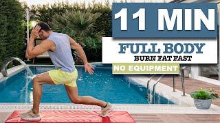 11 Min Full Body Workout // Burn Fat Fast | velikaans