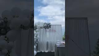 Outdoor Birthday Setup Ideas |Birthday Celebration Setup with a Mountain View | Birthday Decor Idea