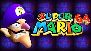 Super Waluigi 64 - 100% Full Game Walkthrough (120 Stars)