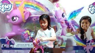 Maui With My Little Pony Twilight Sparkle with Rainbow Wings | Toy Unboxing