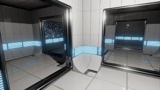 Procedurally generated spaceship interior thing in UE4