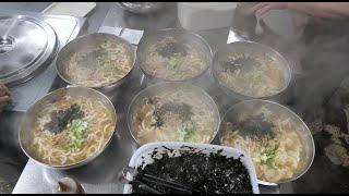 하루 1,000그릇 팔리는 홍두깨 손칼국수,수제비,칼국수 맛집 몰아보기 / Delicious noodles / Korean Street Food