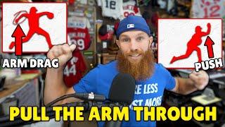 Analyzing the Mechanics of a 'PUSHY' Arm Action | MECHANICAL ANALYSIS