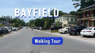 Bayfield Main Street Walking Tour ⎸ Beautiful Coastal Village in Ontario