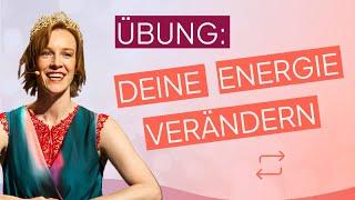 Möchtest Du einen Energieschub spüren? Dann mach' diese Übung!