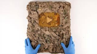 YouTube Sent Me DIRTY Golden Play Button? (Not Funny)