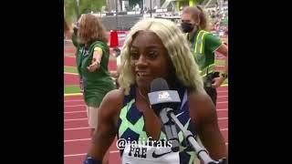 #Jamaican #daily #vlog#                  sha'carri Richardson tŕy to explain what happen in the race