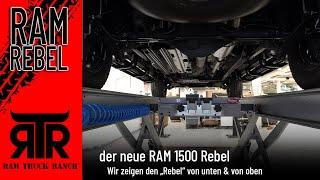 RAM 1500 Rebel | MY 2025 | Technology shown from below...