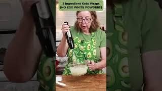 2 Ingredient Keto Wraps [No Egg White Powder & No Expensive Ingredients!] Carnivore Diet Wrap Recipe