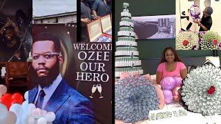 watch Mbadiwe billionaire father Gifts them winner's money|welcome Ozee Home|Onyeka's fans gifts her